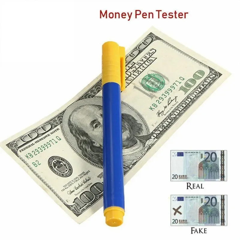 القلم الكاشف للأوراق النقدية المزورة | Tester Pen