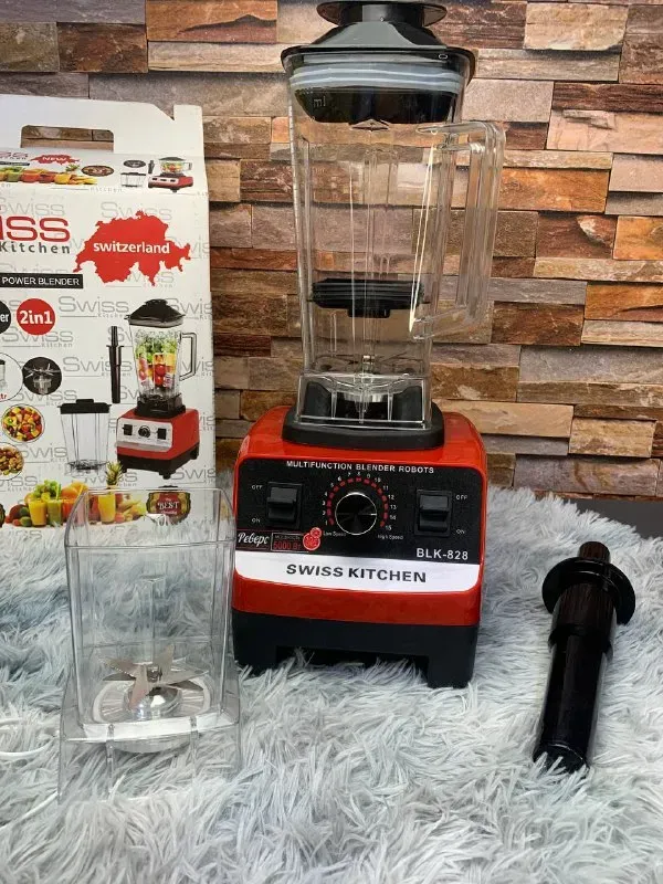 الخلاط الكهربائي الخارق | Blender Swiss kitchen 3000W Original