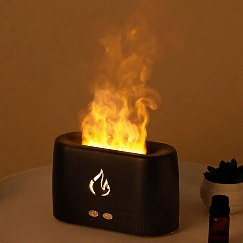 Flame Diffuseur d'huile essentielle et d'arôme pour aromathérapie