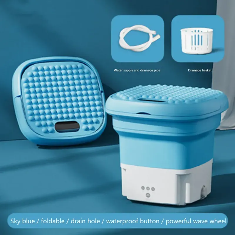 آلة الغسيل المحمولة و القابلة للطي | Mini machine à laver Portable et Pliable